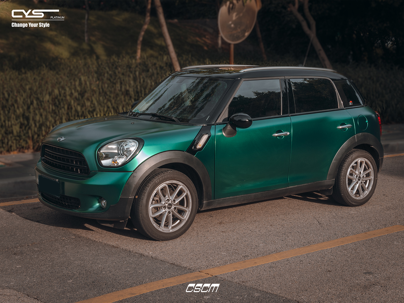 20200705cys电光金属祖母绿pm120minicooper