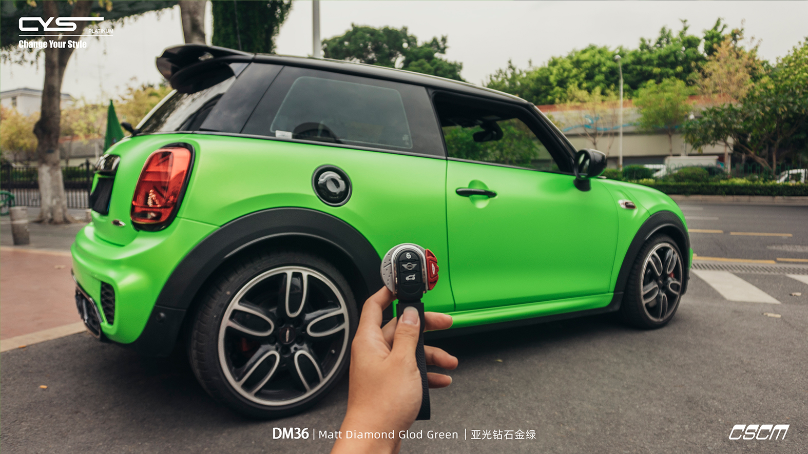 宝马迷你mini墨绿色,mini cooper墨绿色 20200528cys亚光钻石金绿dm36·mini